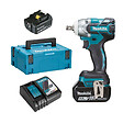 MAKITA - Boulonneuse à chocs 330Nm Brushless 2x5Ah 18V LXT ® MAKITA DTW301RTJ en MAKPAC - vignette