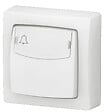 LEGRAND - Poussoir porte-étiquette Appareillage saillie Blanc 250V 6A - vignette
