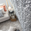 C MA DECO - Rideau à œillets LODGE en coton recyclé - Blanc - L.140xH.240cm - vignette