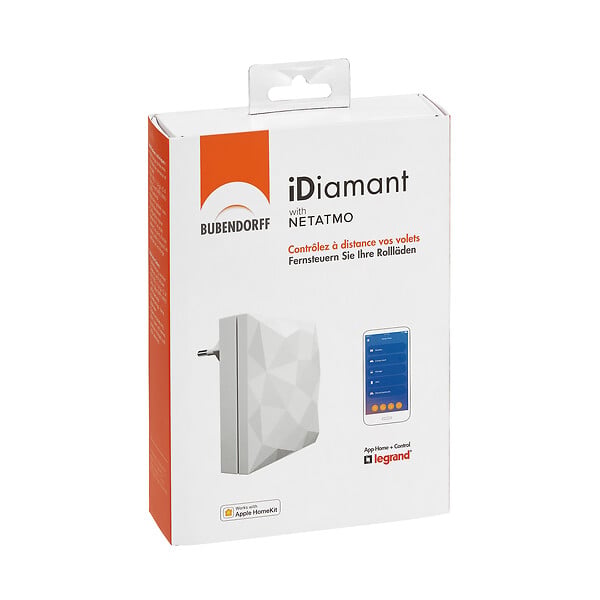 LEGRAND - Passerelle iDiamant Netatmo - Blanc - Enfichable sur prise - large