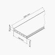 BELLAME - Kit Terrasse PVC BELLAME 5 m² (222 x 14,5 x 2,2 cm) - Esprit Urbain - vignette