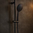 ESSEBAGNO - Luisa II combiné support de douche 3 pièces gris gun métal - vignette