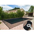 WERKAPRO - Filet de protection piscine 100g/m2  4 x 5 m - vignette