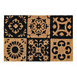 CORYL - Tapis d'entrée Coconeo Carreaux - L.60xl.40cm - vignette