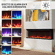BALDERIA - Cheminée électrique BALDERIA pure Orson 60 - Cheminée murale/encastrable - Noir - vignette