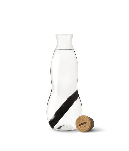 BLACK AND BLUM - Carafe en verre et filtre charbon Black & Blum - large