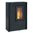 NORDICA - Poêle à Granulés De Bois 7kw Noir - LUISELLA5.0MAXINOIR - vignette