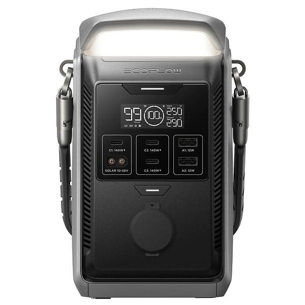 ECOFLOW - Station électrique ultra portable ECOFLOW Trail PLUS 300 DC 288Wh avec poignée - large