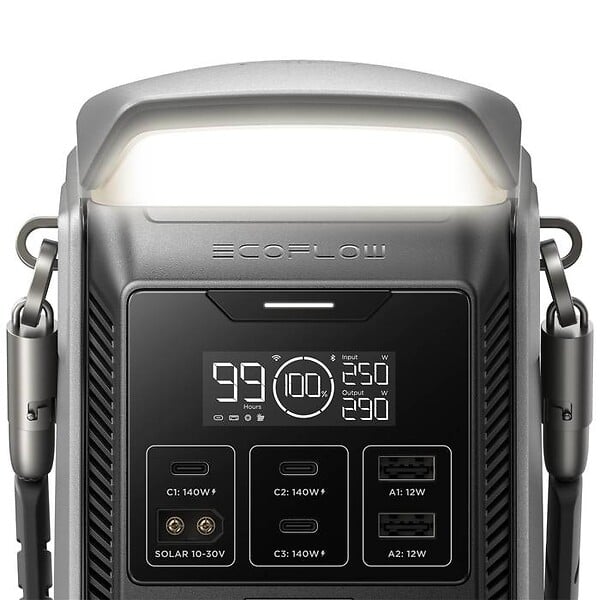 ECOFLOW - Station électrique ultra portable ECOFLOW Trail PLUS 300 DC 288Wh avec poignée - large
