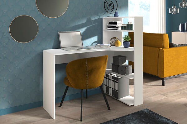 PARISOT IN - Bureau mister avec bibliotheque - large