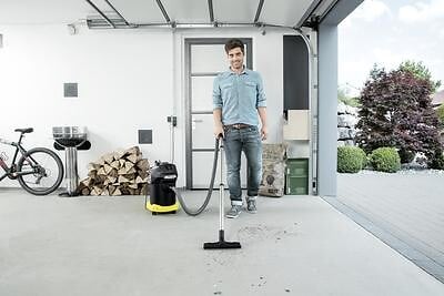 KARCHER - Aspirateur cendres AD4 Premium - Cuve métal 17L - 600W - large