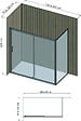 ONDEE - Pack complet de montage panneaux muraux Tasseau bois 200 cm - Profilé chromé inclus - vignette
