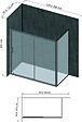 ONDEE - Pack complet de montage panneaux muraux Ardoise 200 cm - Profilé noir inclus - vignette