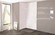 ONDEE - Pack complet de montage panneaux muraux Terrazzo 120 cm - Profilé chromé inclus - vignette