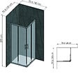 ONDEE - Pack complet de montage panneaux muraux Ardoise 120 cm - Profilé chromé inclus - vignette