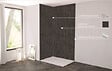 ONDEE - Pack complet de montage panneaux muraux Ardoise 120 cm - Profilé chromé inclus - vignette