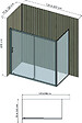 ONDEE - Pack complet de montage panneaux muraux Tasseau bois 200 cm - Profilé noir inclus - vignette