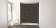 ONDEE - Pack de montage 4 panneaux muraux en niche - Ardoise 200 cm - profilés chromés - vignette
