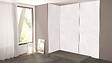ONDEE - Pack complet de montage panneaux muraux Terrazzo 200 cm - Profilé noir inclus - vignette