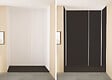 ONDEE - Pack montage 4 panneaux muraux en niche -  Blanc & Noir 200 cm - profilés blanc - vignette