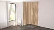 ONDEE - Pack complet de montage panneaux muraux Tasseau bois 120 cm - Profilé chromé inclus - vignette