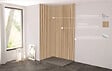 ONDEE - Pack complet de montage panneaux muraux Tasseau bois 120 cm - Profilé chromé inclus - vignette