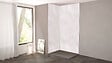 ONDEE - Pack complet de montage panneaux muraux Béton 120 cm - Profilé chromé inclus - vignette