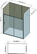 ONDEE - Pack de montage 4 panneaux muraux en niche - Bois 200 cm - profilés noirs - vignette
