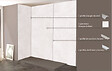 ONDEE - Pack complet de montage panneaux muraux Terrazzo 200 cm - Profilé chromé inclus - vignette