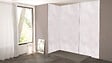 ONDEE - Pack complet de montage panneaux muraux Béton 200 cm - Profilé chromé inclus - vignette