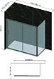 ONDEE - Pack complet de montage panneaux muraux Marbre Noir 200 cm - Profilé chromé inclus - vignette