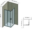ONDEE - Pack complet de montage panneaux muraux Bois 120 cm - Profilé chromé inclus - vignette