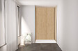 ONDEE - Pack de montage 3 panneaux muraux en niche - Bois 120 cm - profilés noirs - vignette