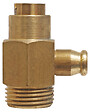 SOMATHERM FOR YOU - Robinet de vidange pour radiateur laiton à boisseau à tétine mâle 12/17 SFY - vignette
