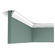 ORAC DECOR - CX111 Corniche Plafond Orac Decor - 2,5x1,5x200cm (h x p x L) - moulure décorative polymère Carton 8 pièces - vignette