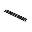AURLANE - Grille caniveau noir mat 80 - vignette