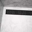 AURLANE - Grille caniveau noir mat 80 - vignette