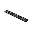 AURLANE - Grille caniveau noir mat 90 - vignette