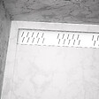 AURLANE - Grille caniveau blanc brillant 80 - vignette