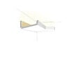 ORAC DECOR - C352 Corniche Eclairage Indirect Polyuréthane Orac Decor Luxxus - 7,5x17cm (h x p) Pack 2 pièces - vignette