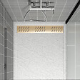 AURLANE - Grille caniveau doree 90 - vignette