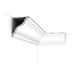 ORAC DECOR - C333 Corniche plafond Orac Decor - 12,5x11,5x200cm (h x p x L) - moulure décorative polyuréthane Carton 8 pièces - vignette