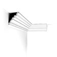 ORAC DECOR - C326 MANOIR corniche plafond Orac Decor - 9,0x10,5x200cm (h x p x L) - moulure décorative polyuréthane Carton complet - vignette