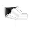 ORAC DECOR - C334 Corniche plafond Orac Decor - 15x19,5x200cm (h x p x L) - moulure décorative polyuréthane Carton complet - vignette