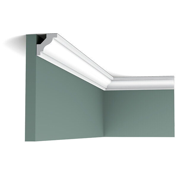 ORAC DECOR - C230 Corniche plafond Orac Decor- 3x3x200cm (h x p x L) - moulure décorative polyuréthane Carton complet - large