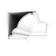 ORAC DECOR - C336 Corniche plafond polyuréthane Orac Decor Luxxus - 27x26x200cm (h x p x L) - moulure décorative Pack 2 pièces - vignette
