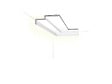 ORAC DECOR - C391 Corniche pour éclairage indirect et cache tringle à rideau - 6x16x200cm (h x p x L) - moulure décorative polyuréthane Carton complet - vignette
