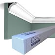 ORAC DECOR - CB510 Corniche plafond Orac Decor - 4x4x200cm (h x p x L) - polystyrène Carton complet - vignette