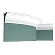 ORAC DECOR - CX199F Flexible Corniche plafond Orac Decor - 8x8x200cm (h x p x L) - corniche décorative polymère - vignette
