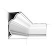 ORAC DECOR - C332 Corniche plafond polyuréthane Orac Decor Luxxus - 11,5x23x200cm (h x p x L)- moulure décorative Carton 8 pièces - vignette